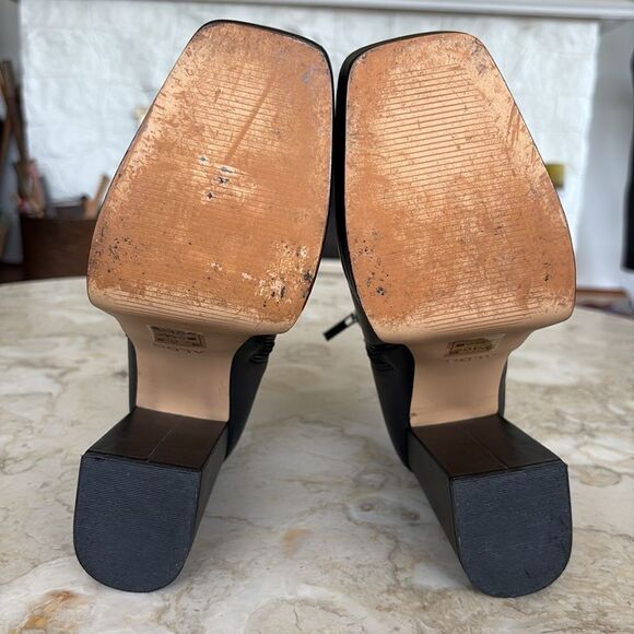 Aldo Mabel Chunky Platform Heeled Square Toe Ankle Boots - Picture 11 of 15